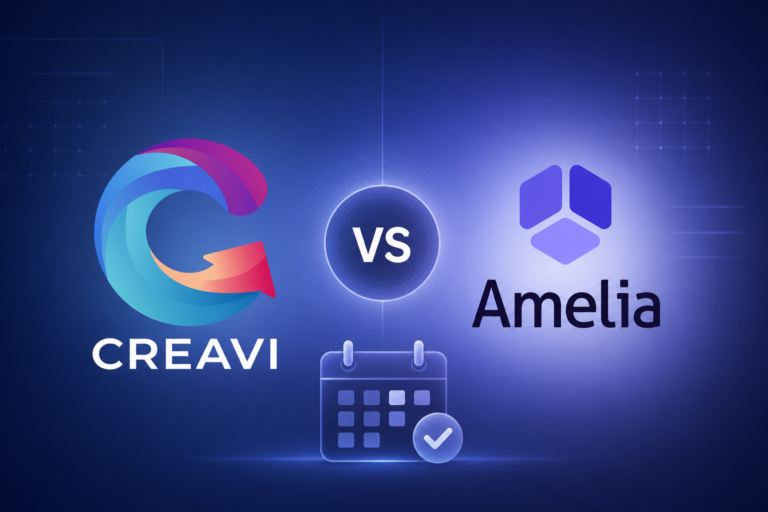 Creavi vs Amelia WordPress booking plugin comparison
