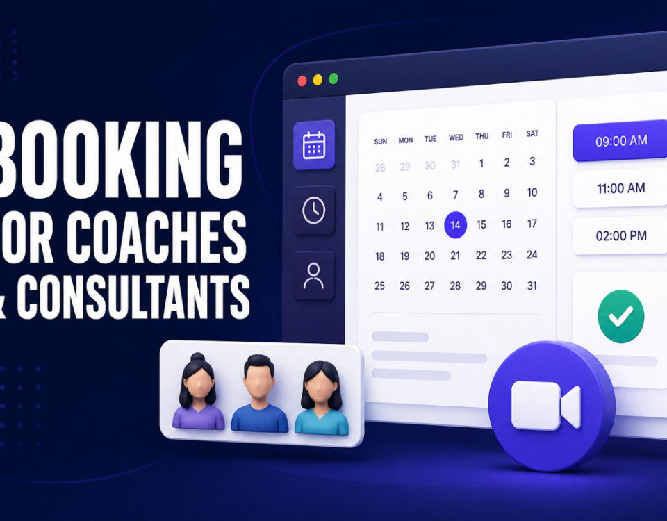 WordPress booking plugin for coaches and consultants with video conferencing