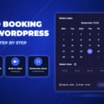 Add booking to WordPress: the Creavi booking calendar with date, time slots and Next button