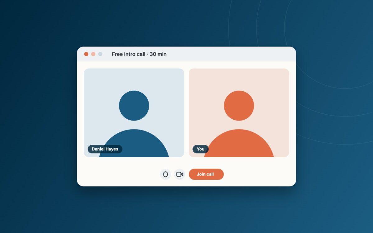 Daniel Hayes — Free intro call